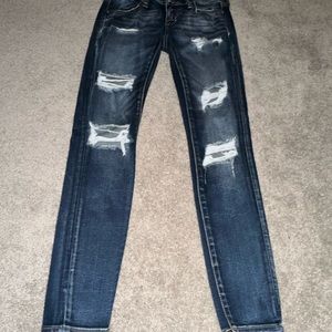 American Eagle Jeans.    Jeggings Super low jegging size US 4 short